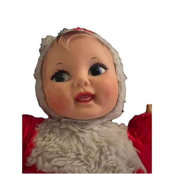 Vintage rubber face big baby chinese folk‎ doll 19 in - Picture 2 of 4